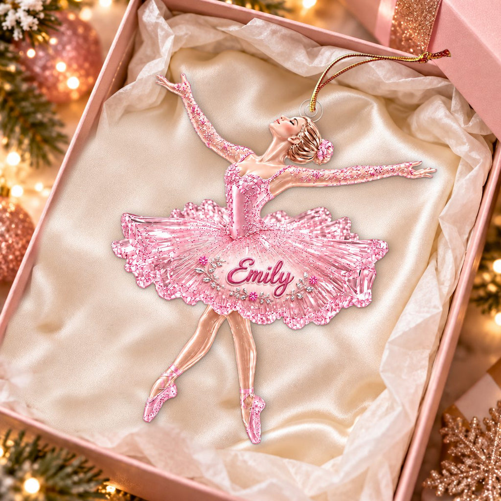 Personalized Ballerina Acrylic Ornament，Gift for Her